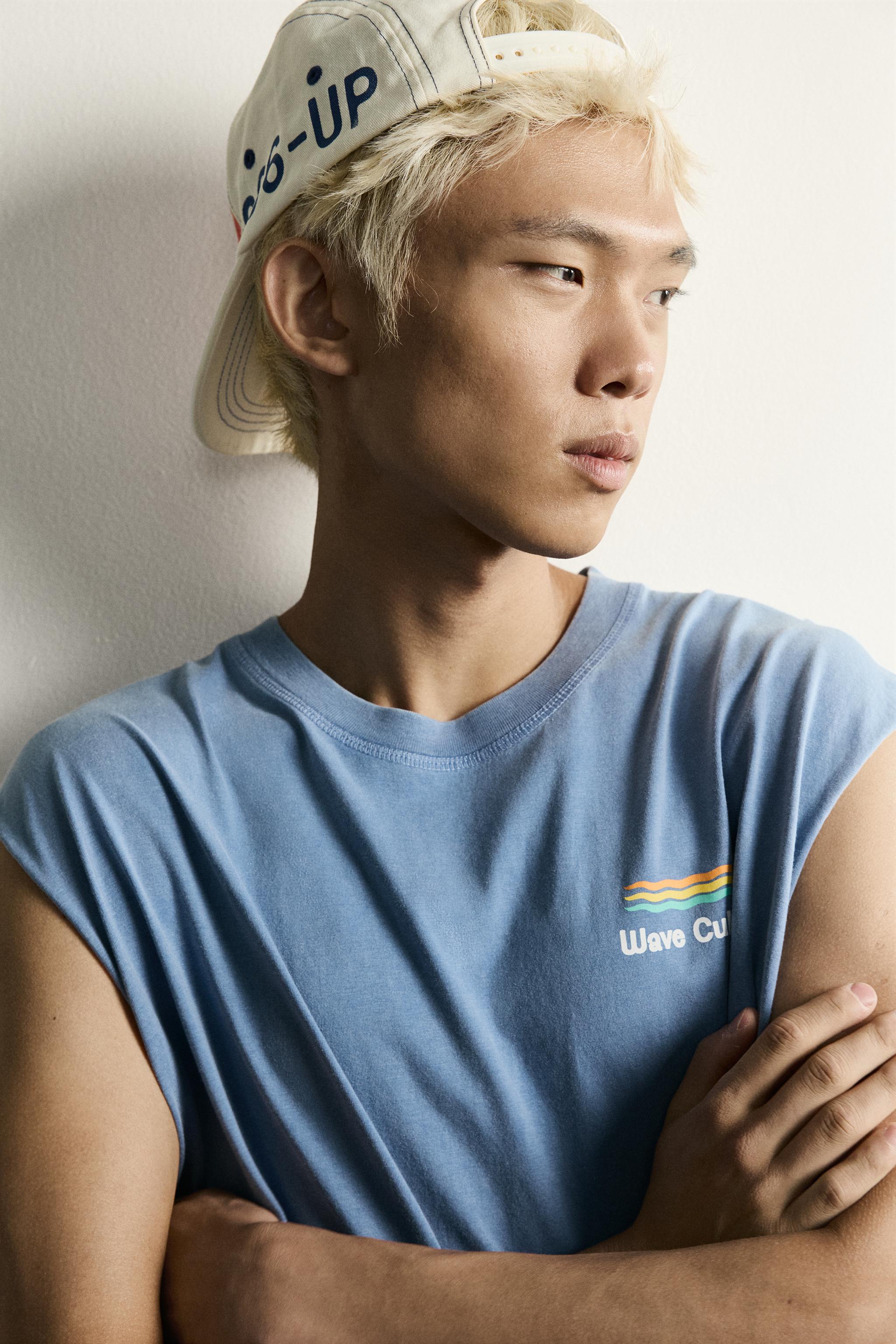 RELAXED FIT CALIFORNIA PRINT TANK TOP